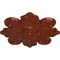 Ekena Millwork Katheryn Ceiling Medallion, Hand-Painted Firebrick, 18 1/8"OD x 1 1/4"P CM18KAFIF - alternate 4